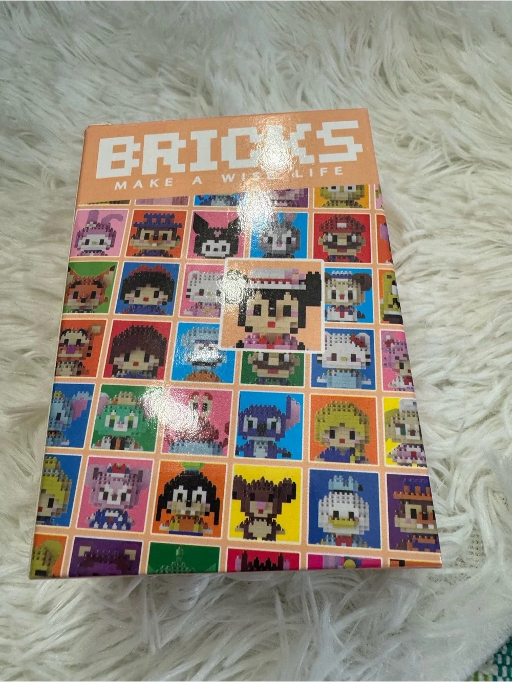 Minnie Mouse Bricks Building block Set - 185 pieces